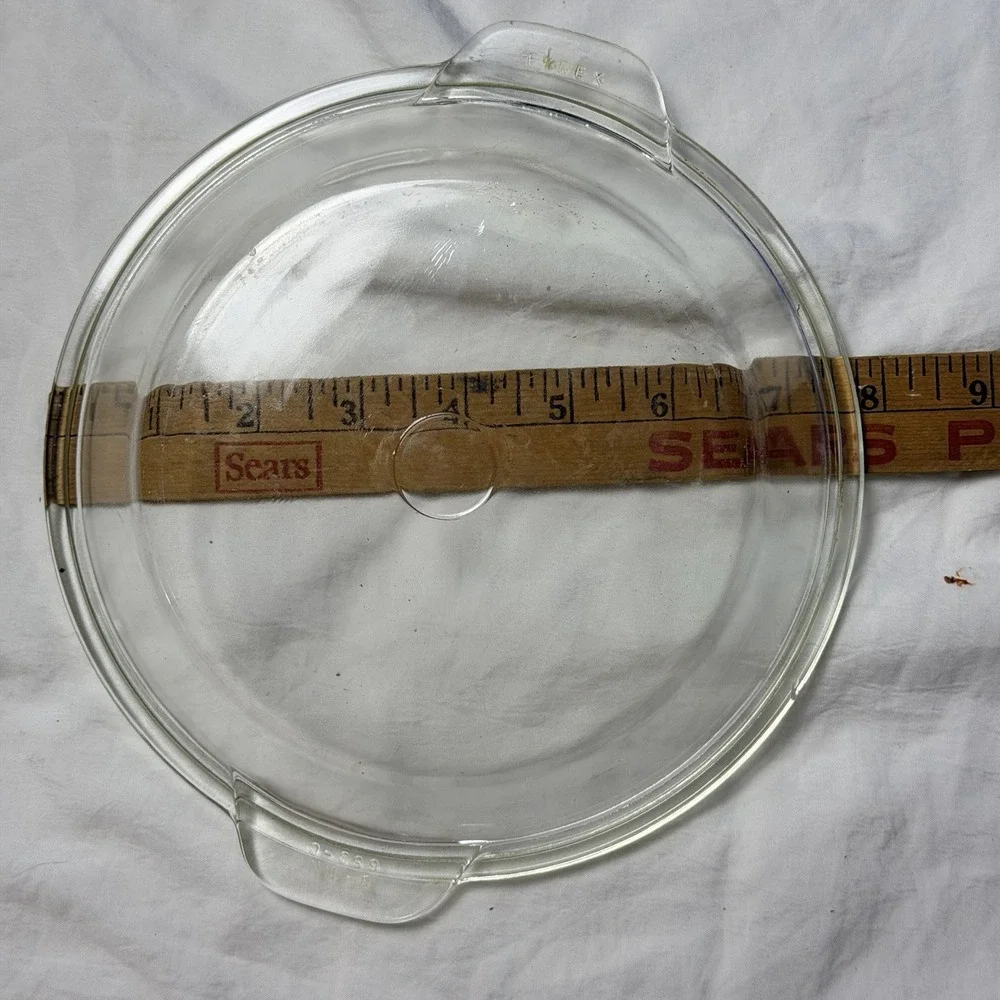 Vintage Pyrex 683-C29 Glass Lid Round Handles ~ 7 7/8